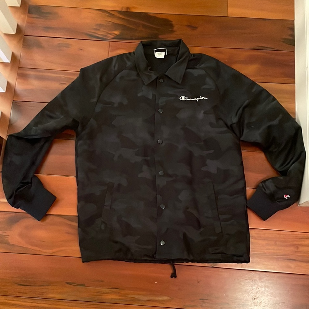 Champion Jacket Medium Black